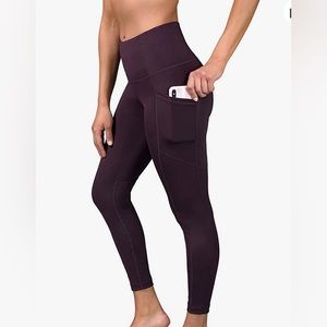 90 Degree by Reflex XS Yoga Pants Marrón